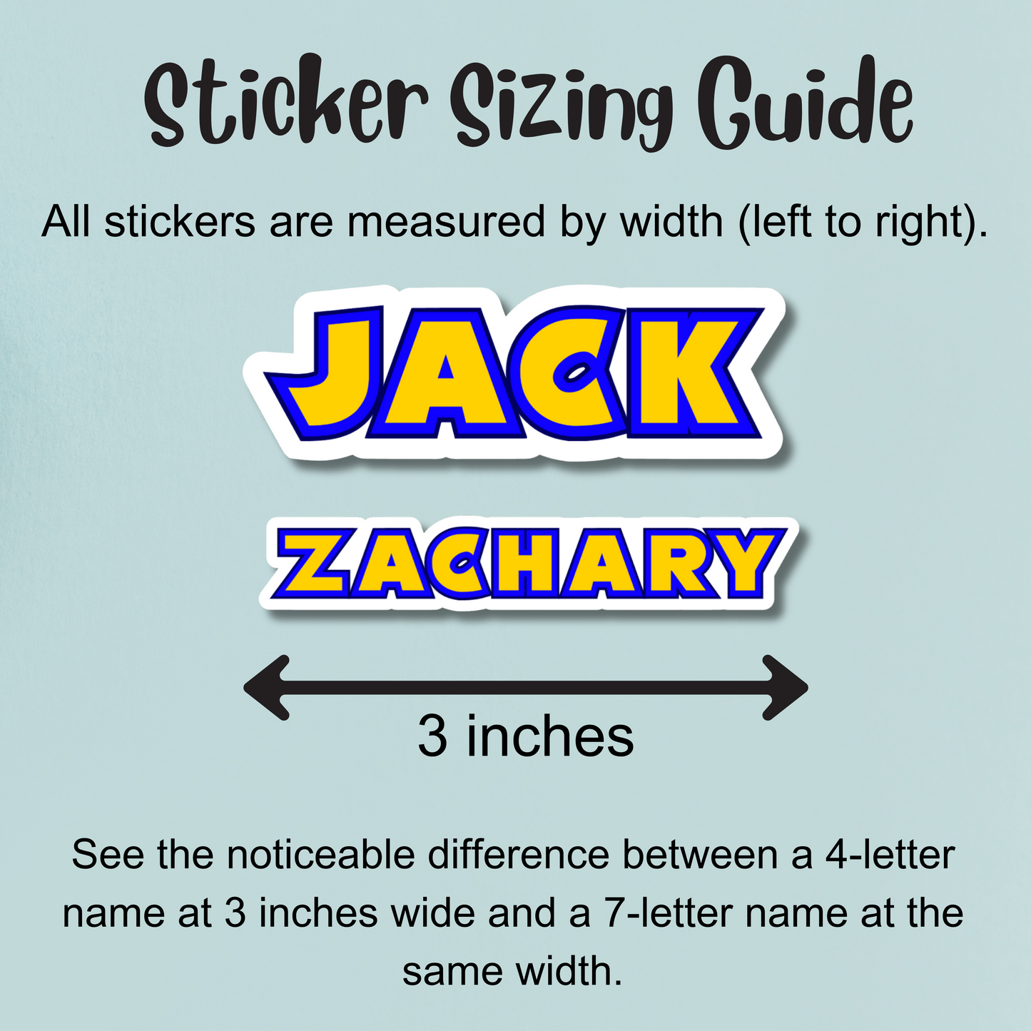Hedgehog Style Personalized Name Sticker