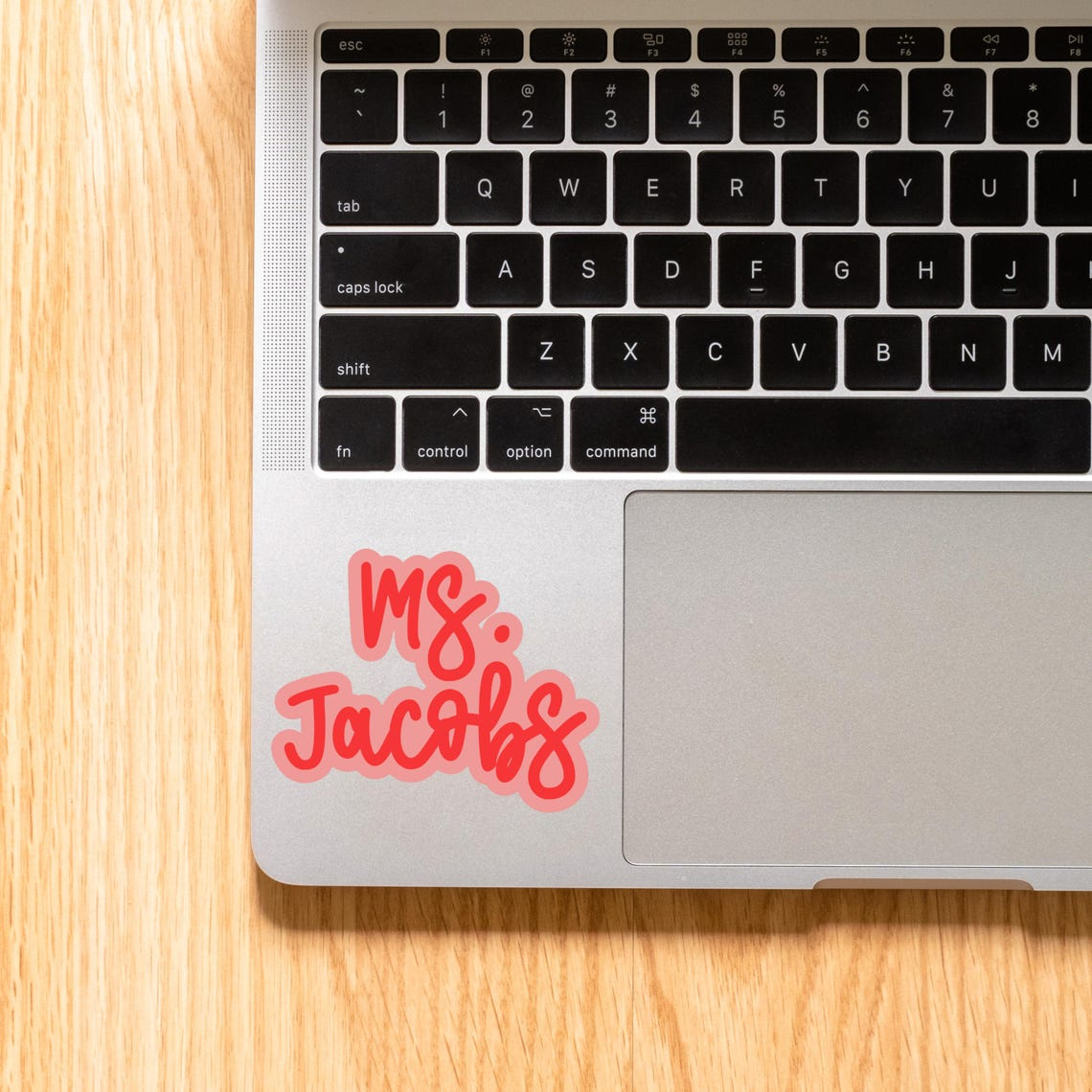 Color Teacher Personalized Name Sticker