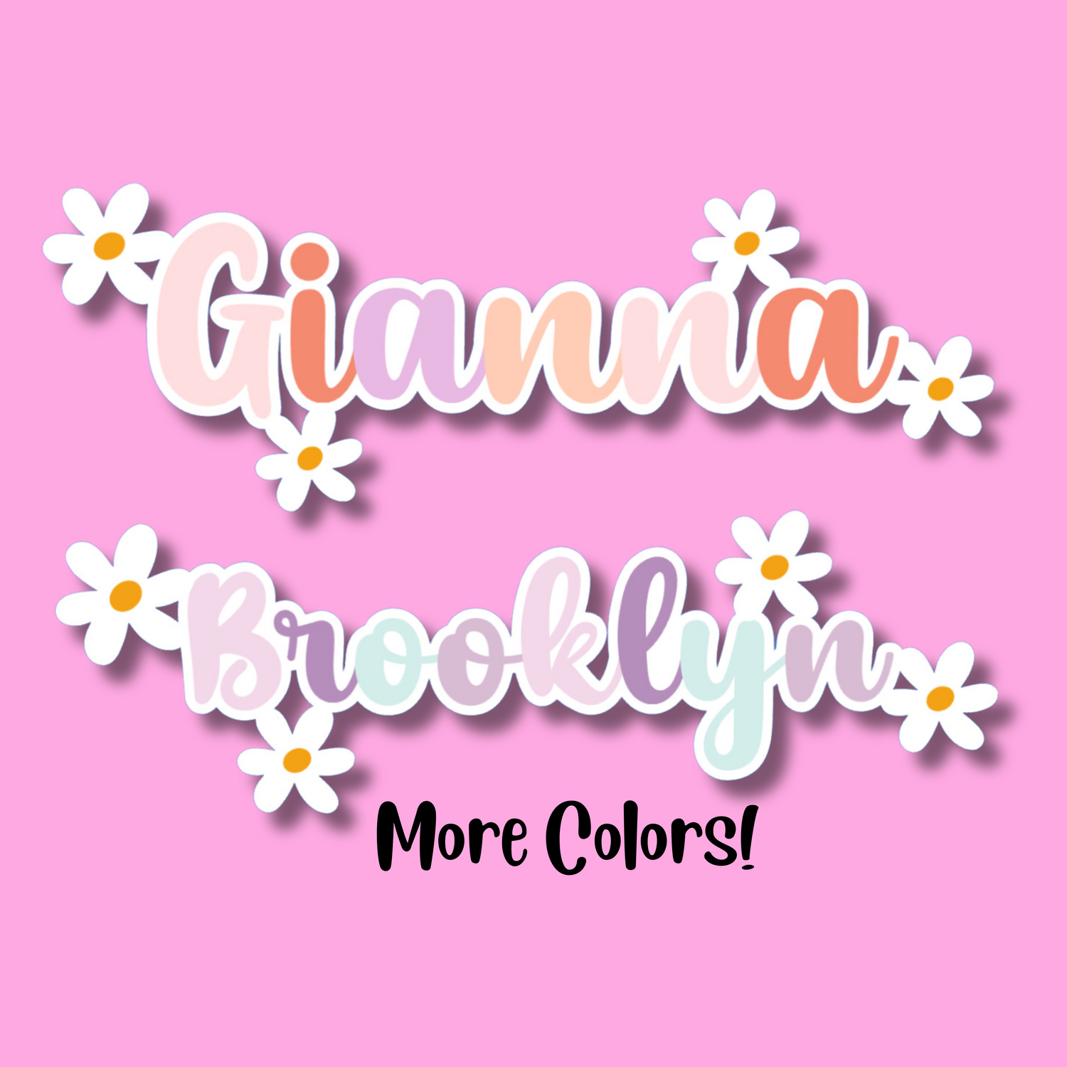 Flower Stickers
