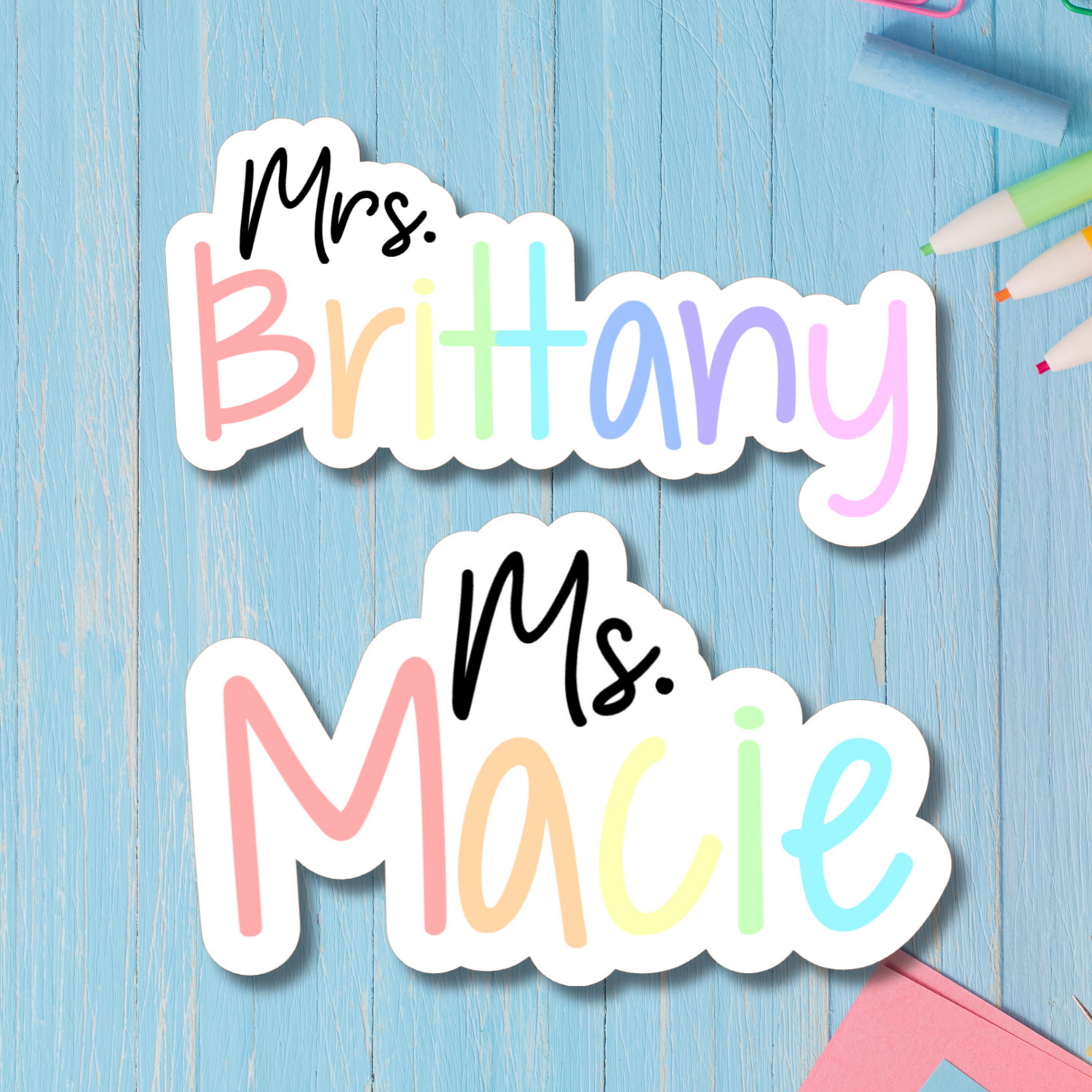 Teacher Stickers