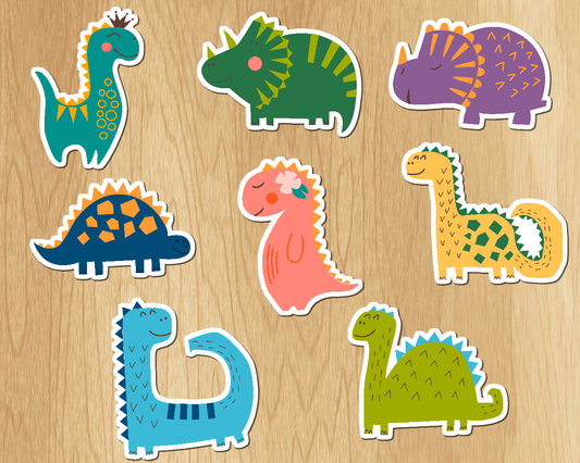 Cute & Adorable Dinosaur Sticker Bundle