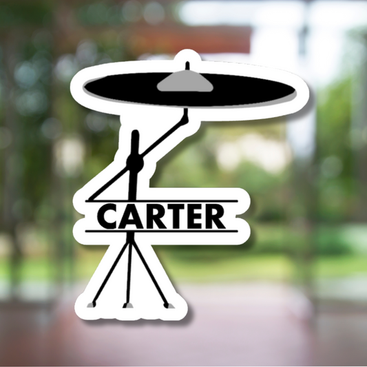 Cymbals Personalized Sticker