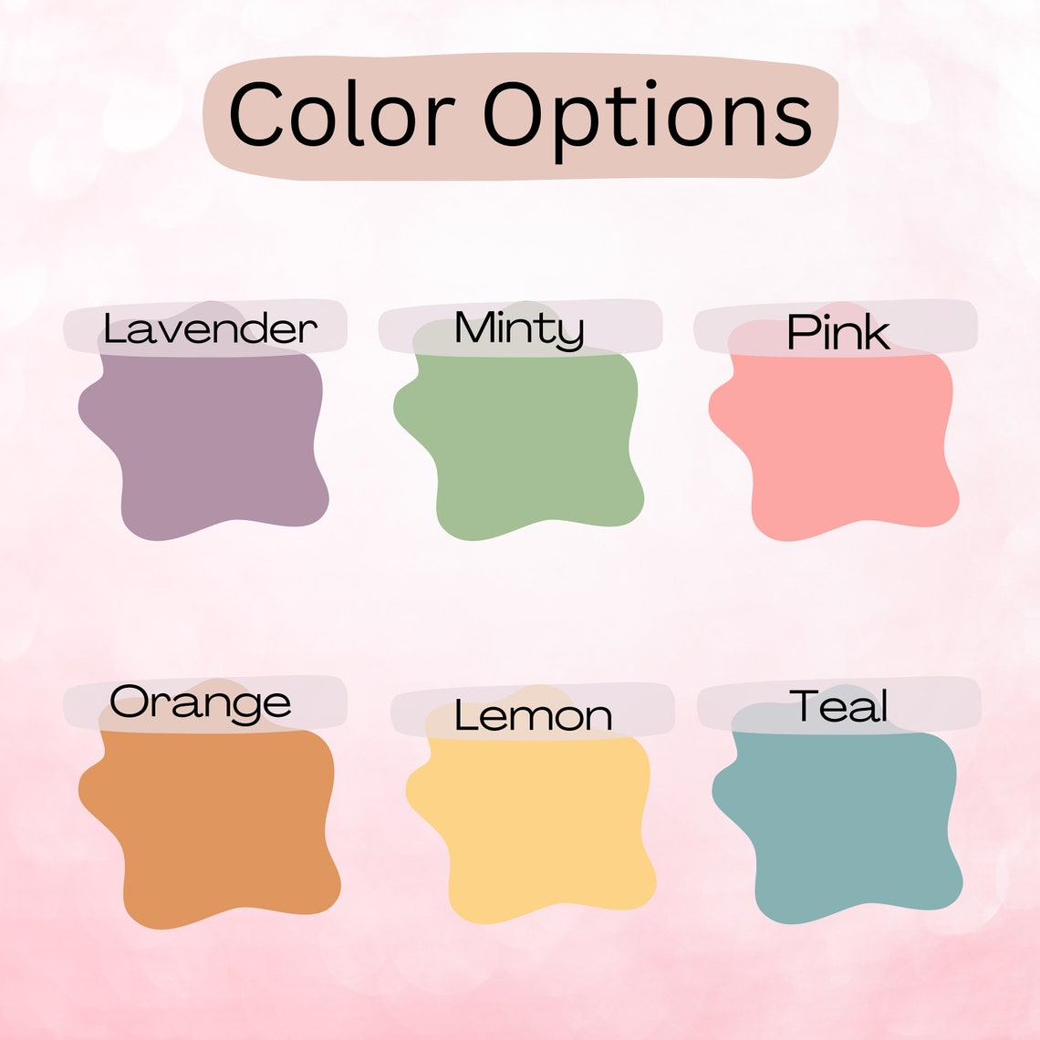 Layered Personalized Name Sticker