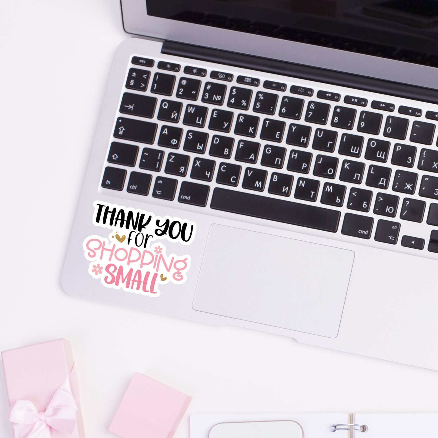 Pink Small Business Sticker Bundle