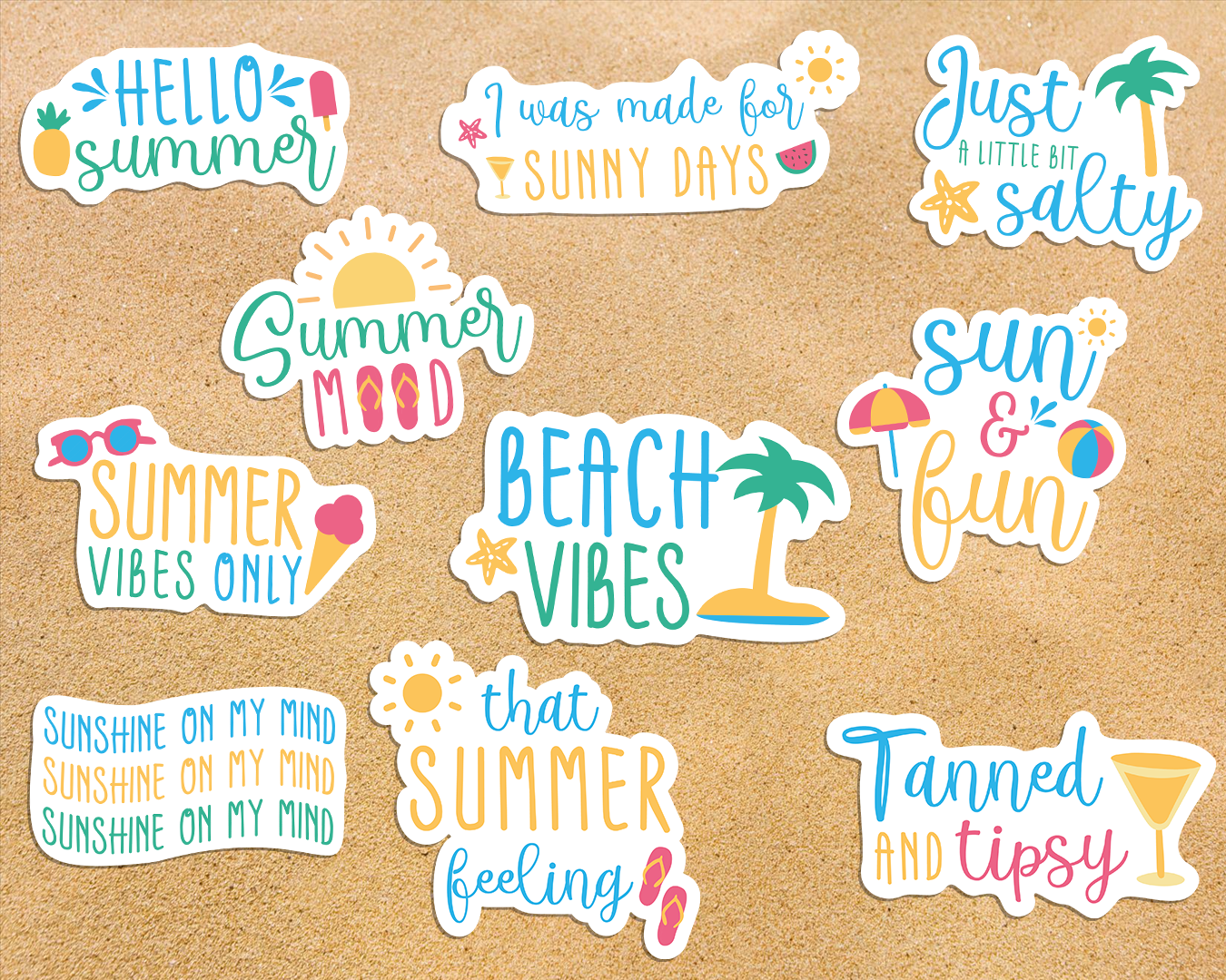 Summer Sticker Bundle