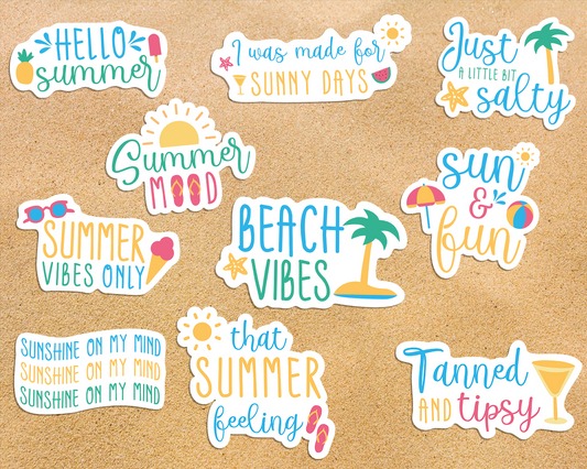 Summer Sticker Bundle