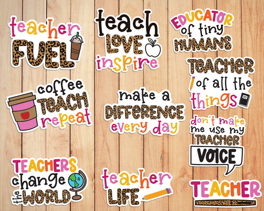 Teacher Stickers Bundle