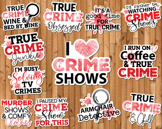 True Crime Sticker Bundle