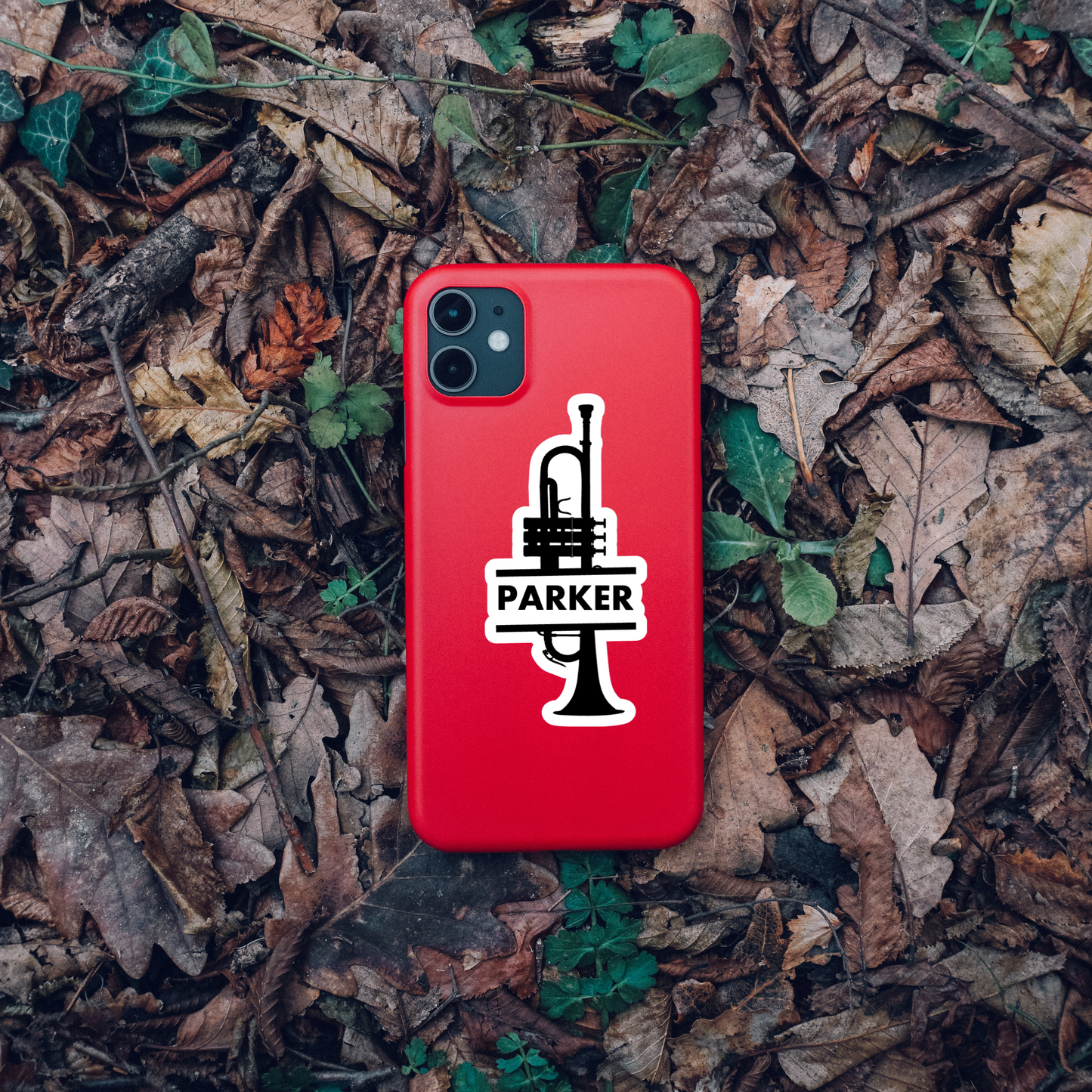 Trumpet Personalized Sticker